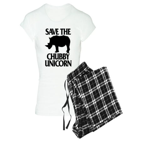 

CafePress - Save The Chubby Unicorn - Women s Light Pajamas