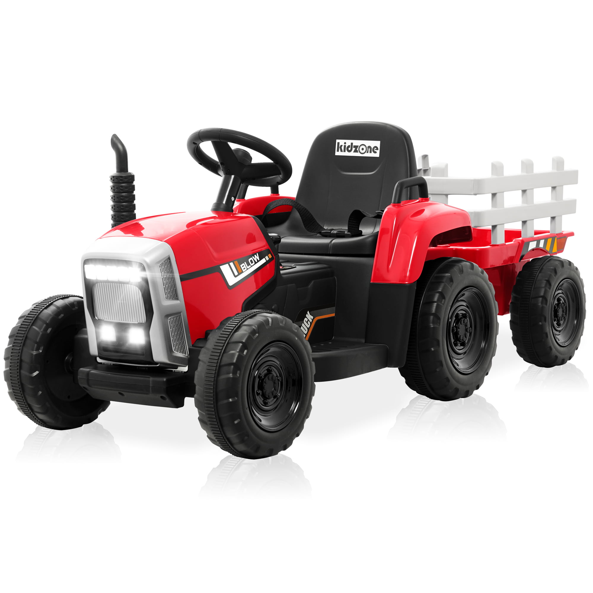 Tracteur enfant électrique agricole xl avec remorque