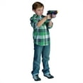 thumbnail image 2 of KidFun Space Soldier Toy Gun Galaxy Blaster Colorful Spinning LED Lights Sounds for Kids, Silver, 2 of 4
