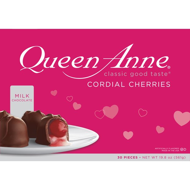 Queen Anne Chocolate Covered Cordial Cherries, 19.8 Oz.