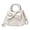 White, variant on Faraee Small Purses for Women Leather Crossbody Purse and Handbag Bowknot Top Handle Satchel Fashion Shoulder Tote Bags Black