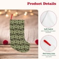 thumbnail image 4 of Sikiie Green Snake Christmas Stockings,18 Inches Christmas Stockings Xmas Hanging Stockings for Family Christmas Decorations & Gifts, 4 of 7