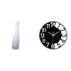 thumbnail image 1 of Pantalla de lámpara de pie,Lámpara de pie de papel,pantallas de lámparas de mesa nórdicas,Reloj de pared grande,Reloj de pared acrílico silencioso y moderno,Reloj de pared grande para, 1 of 8