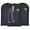 Black, variant on Xhegex 40" Suit Bag, 1Pack Garment Bags for Hanging Clothes, Suit Bags for Closet Storage, Garment Bags for Storage Suits,T-shirts, Jackets and Coats(Gray)