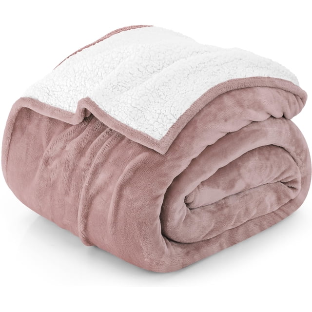 Manta Utopia Bedding Sherpa California King Rosa