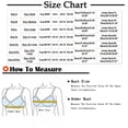 thumbnail image 4 of Blmnix Women's Bras Front Closure Racerback Bras Plus Size Bras Bra Bralette Purple Womens Sports Bras,XXXXL, 4 of 4