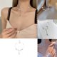 thumbnail image 3 of diseño de perlas, cadena clavícula, colgante, collar de verano, collar de alta gama, 3 of 8