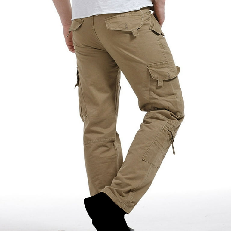Ghast Pantswomen's White Wide Leg Cargo Pants - Summer Drawstring Joggers  With Pockets