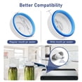 thumbnail image 4 of Mason Jar Vacuum Sealer Kit for Wide & Regular Mouth Jars, Manual Vacuum Pump with Hose, Mason Jar Sealing Kit with Jar Opener and Lids for Food Storage, 4 of 6