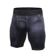thumbnail image 1 of Men Compression Shorts Quick-dry Active Workout Underwear without Pocket Black M, 1 of 7