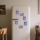 thumbnail image 4 of Magnetic Photo Frame Adhesive Wall Display Stand with Desktop Holder for Home Office Decoration 1-Piece, 4 of 6