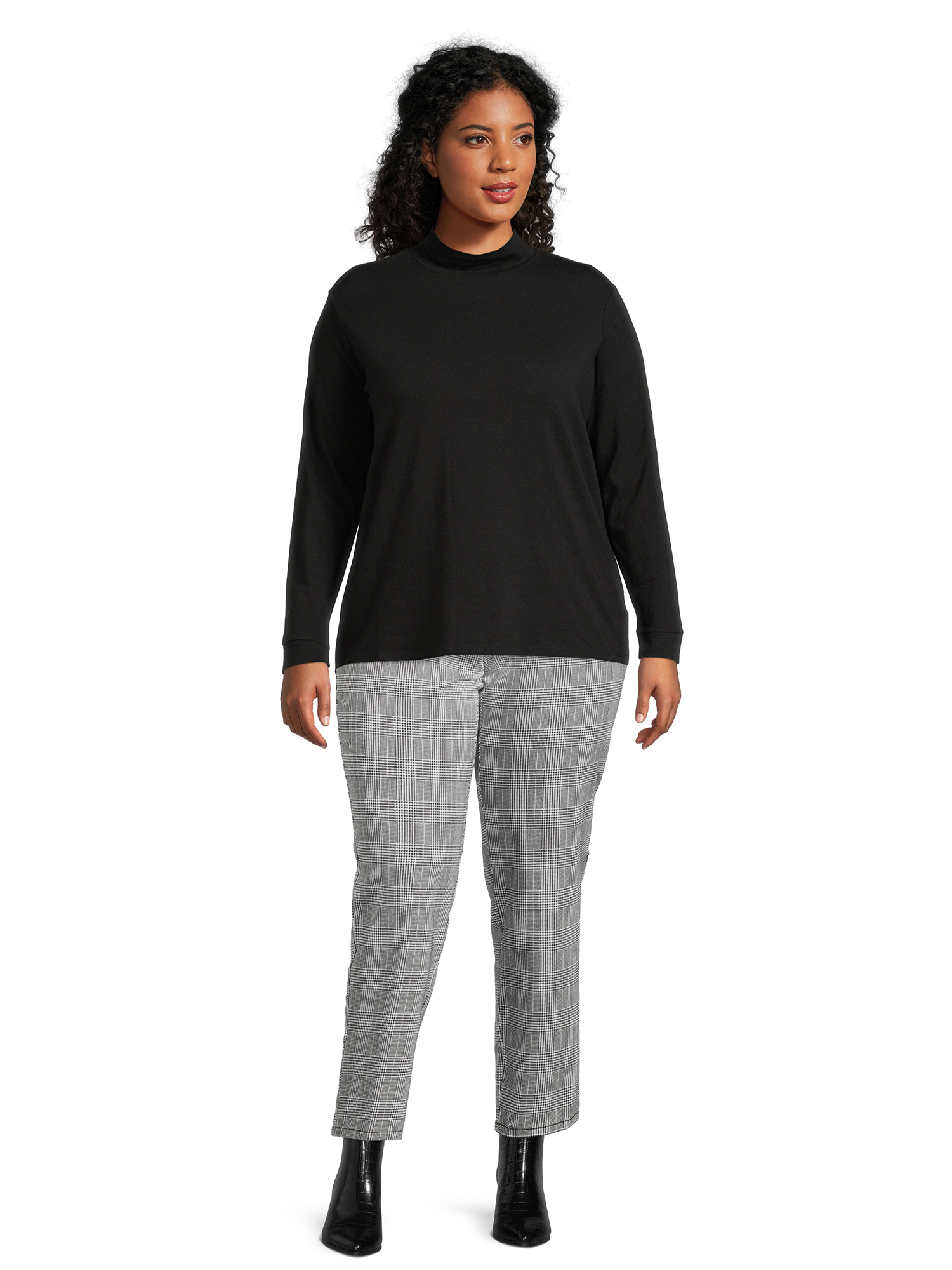 Just My Size Women's Plus 2 Pocket Pull-On Pant - image 3 of 6