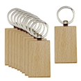 thumbnail image 3 of 10 llaveros de madera en blanco para manualidades, colgantes rectangulares para bolso 32 cm x 53 cm, 3 of 9