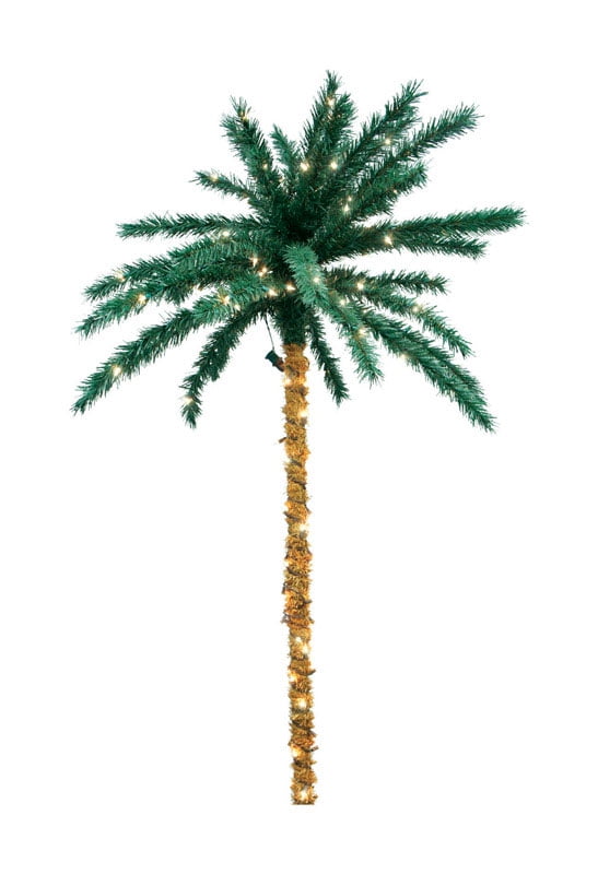 Puleo International 4.5 Ft. Pre-Lit Mountain View Spruce Artificial Christmas Tree Mtv 45lw5k1