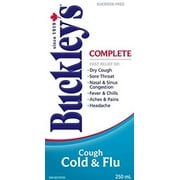 BUCKLEY'S Original 'COMPLETE' Syrup for COUGH Large 250 ml Size