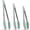 Light Green, variant on Kitchen Tongs, Stainless Steel Cooking Tongs with Silicone Tips, 600ºF High Heat-Resistant Non Scratch Locking Tongs for Cooking BBQ Grilling Air Fryer Pans, Set of 2 (7" 9" and 12") Sage Green