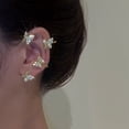 thumbnail image 3 of Pendientes colgantes de orejas de mariposa de una sola pieza de alto nivel de súper hada Pendientes colgantes de orejas de temperamento de mujer Accesorios, 3 of 6