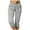 Gray, variant on Oalirro Women's Capri Pants Slim Fit Solid Color with Pockets Sweatpants for Women Crrpoed Pant