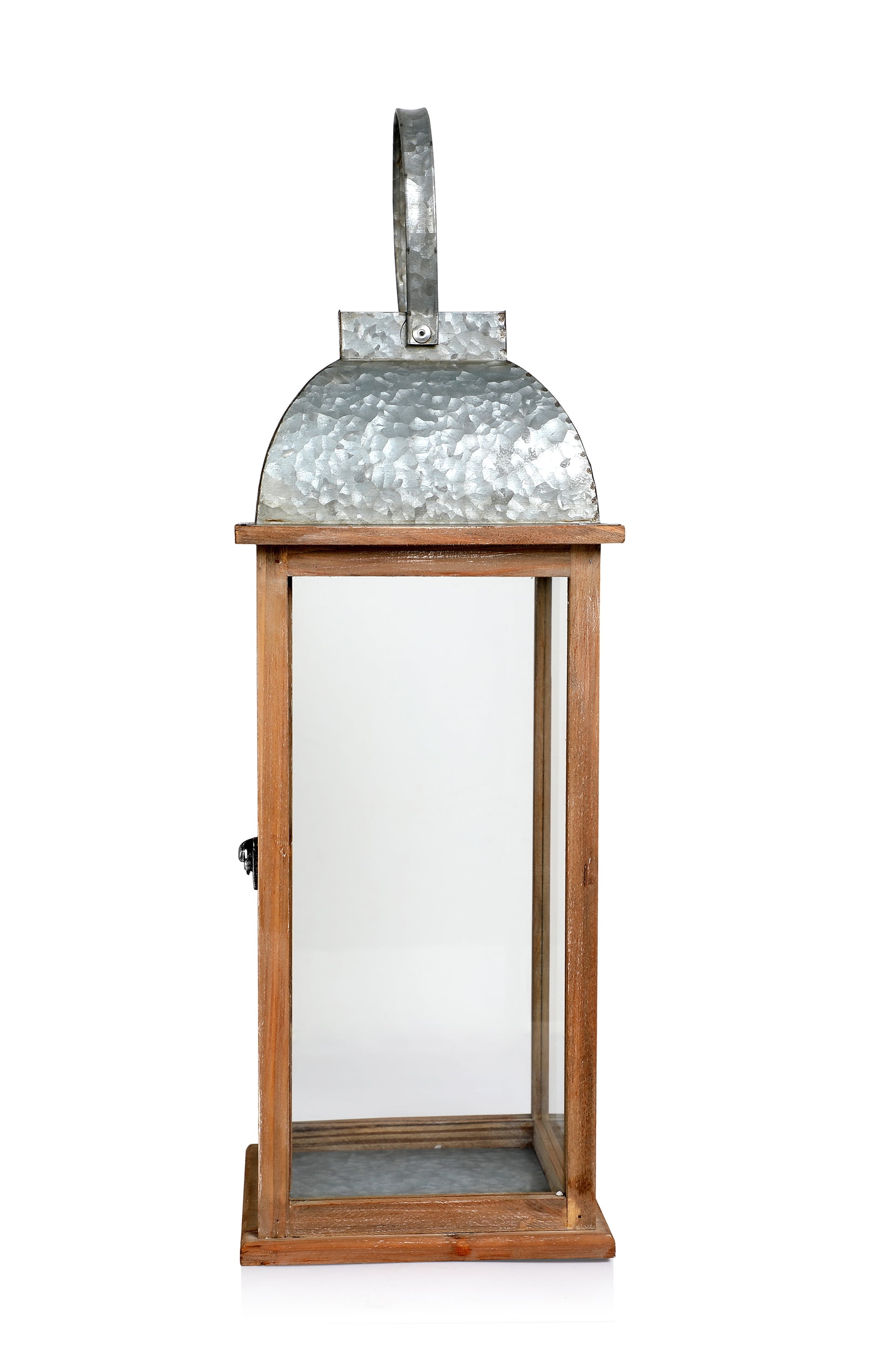 Better Homes & Gardens Galvanized Hood Lantern Piller Candle Holder