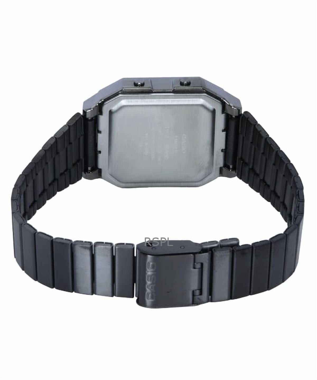 Casio Vintage Digital Stainless Steel Quartz A130WEGG-1A Unisex Watch