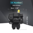 thumbnail image 4 of Actuador de bloqueo de puerta trasera de reemplazo para Nissan Tiida 2007-2017 No.84631ED40A Negro, 4 of 7