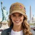 thumbnail image 5 of UngA 250 Year American Anniversary Hat Bald Eagle Embroidery Liberty Patriotic Baseball Cap Adjustable 1776-2026 250th Anniversary USA Hat for Men Women,One Size, 5 of 6