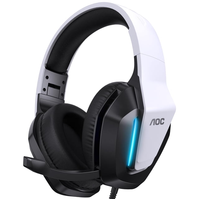 Gaming Headset AOC Xbox with Microphone Wired Surround Sound