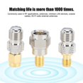 thumbnail image 3 of 6pcs 50 Ohm Impedance Pure Copper F-type to SMA Adapter with Strong Connection for Wi-Fi Radio External Antennas, 3 of 3