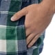 thumbnail image 3 of Pantalones de pijama IZOD para hombre, cuadros verde marino, XL (Argentina), 3 of 4