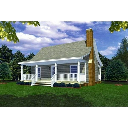 TheHouseDesigners-5713 Construction-Ready Cottage House Plan with Basement Foundation (5 Printed