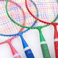 thumbnail image 5 of BESTSKY 2026 New Durable Badminton Set for Kids, Indoor and Outdoor Game Toy Set for Backyard, Park, Beach, Gym, School, 5 of 6