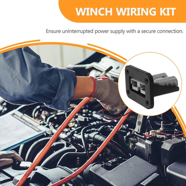 HAMPPLIES 2Ud Conector Para Batería Con Desconexión Fácil Y Alta Durabilidad