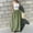 Army Green, variant on Kiplyki Trendy Pants for Women Solid Pocket Elastic Waist Long Pants