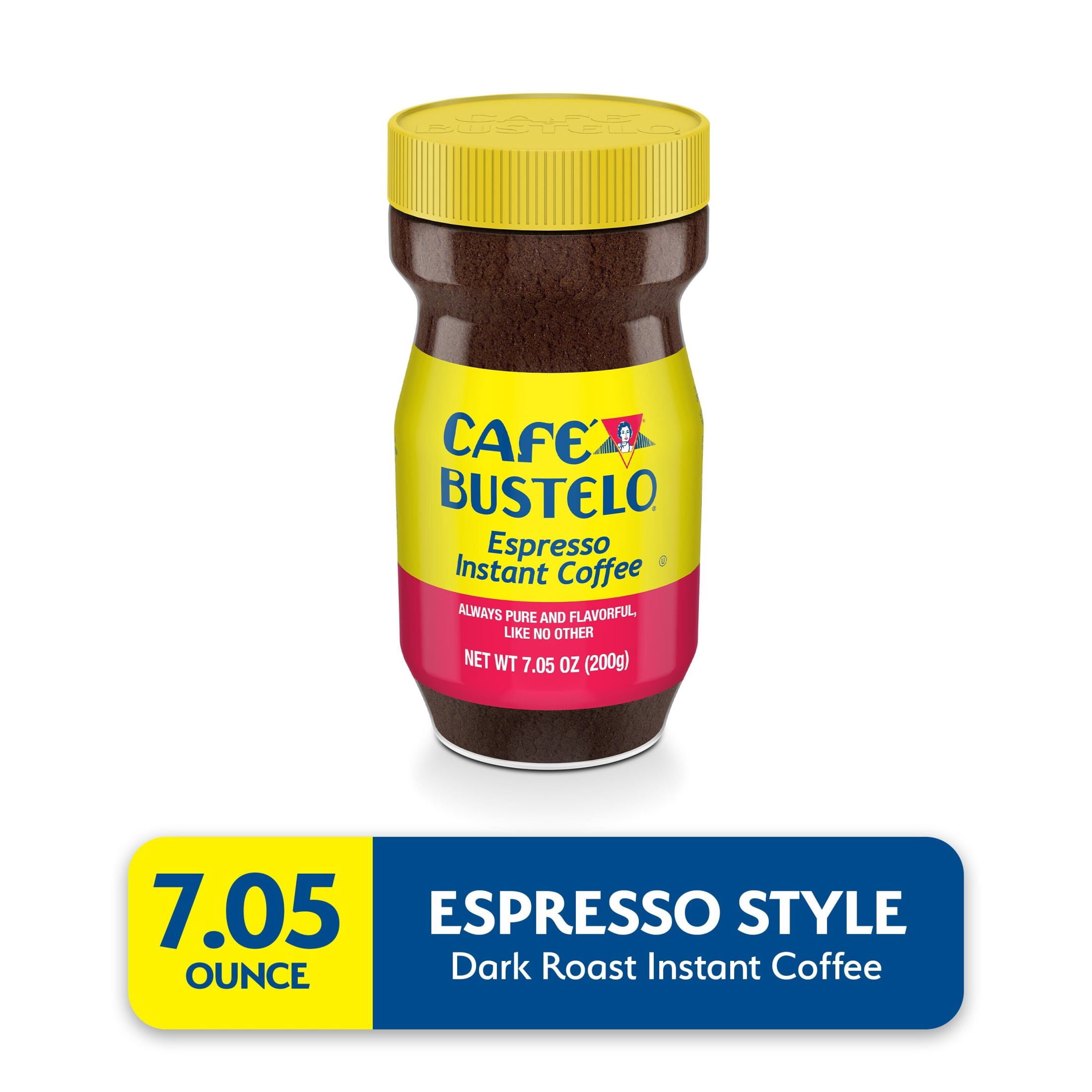 Cafe Bustelo Espresso Instant Coffee, 7.05 oz Jar