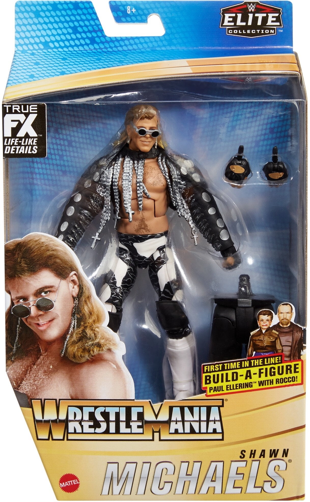 WWE Wrestlemania Shawn Michaels Action Figure