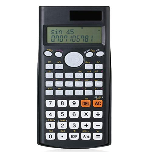 Mr. Pen Scientific Calculator, Solar Power, 2 Line Calculator