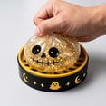 thumbnail image 6 of Twfbrm Halloween Dumpling Stress Ball, Spooky Squashy Dumpling with Food Steamer, Stress Relief Sensory Fidget Toy, Soft Stretchy Slow Rising Squeeze Dough Ball, Steamed Stuffed Bun Decompression Toy, 6 of 6