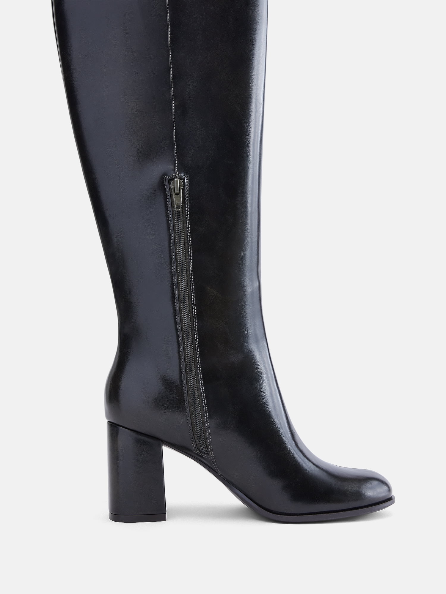 No Boundaries Women's Block Heel Dress Boots