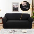 thumbnail image 1 of Stretch Sofa Slipcover Sofa Cover Furniture Protector Couch Soft with Elastic Bottom With Jacquard Fabric Small Checks Couch Covers, 1 of 7