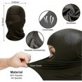 thumbnail image 5 of 4 Pcs Balaclava Face Ski Mask : Full Face Cover Hood Shiesty Masks For Men Women, 5 of 5