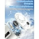 thumbnail image 2 of Ventilador portátil portátil Uoiai recargable de 5000 mAh con enfriador de hielo, 2 of 7