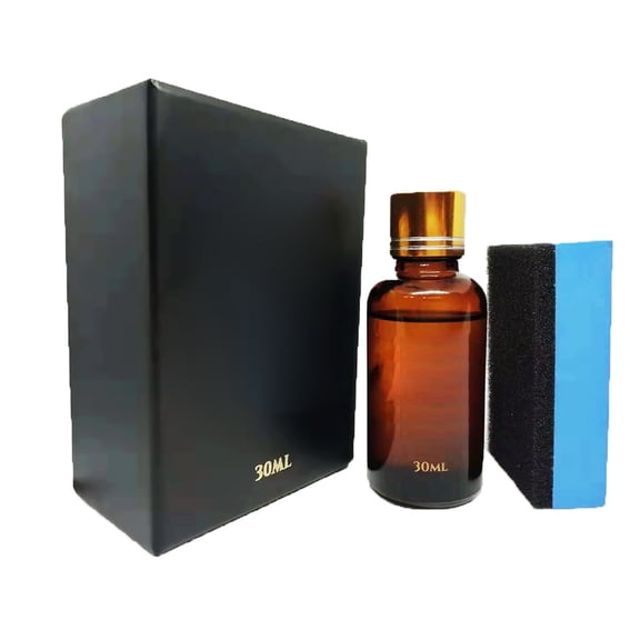 Kit de cristal de cera para el cuidado del coche, Nano hidrofóbico, revestimiento cerámico 9H, 30ML