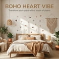 thumbnail image 6 of REGALWOVEN 64pcs Heart Shape Wall Stickers for Bedroom Living Room Decoration Girls Room Nursery Room Dotted Hearts 11.8" x 8.9", 6 of 7