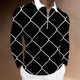 thumbnail image 2 of Blusa de manga larga con estampado digital de múltiples elementos coloridos y media cremallera para hombre Pompotops oipoqjl47105, 2 of 5