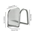 thumbnail image 4 of Miuline Sponge Holder For Kitchen Sink,Brushed Stainless Steel Sponge Caddy Waterproof Storage Holder Drying For Sink Kitchen Accessories, 4 of 7