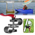 thumbnail image 1 of Soporte De Paraguas De Aleación De Aluminio De Ángulo Ajustable, Accesorios De Silla De Pesca, Conector De Soporte De Paraguas Universal Antioxidante Kearding OD015679-02, 1 of 6