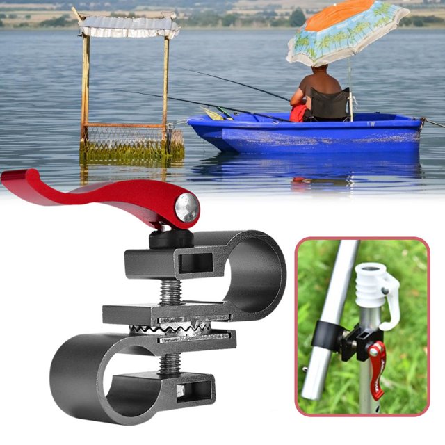 Soporte De Paraguas De Aleación De Aluminio De Ángulo Ajustable, Accesorios De Silla De Pesca, Conector De Soporte De Paraguas Universal Antioxidante Kearding OD015679-02