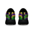 thumbnail image 4 of Happy Mardi Gras Shoes Sneakers Black Size 3.5, 4 of 7