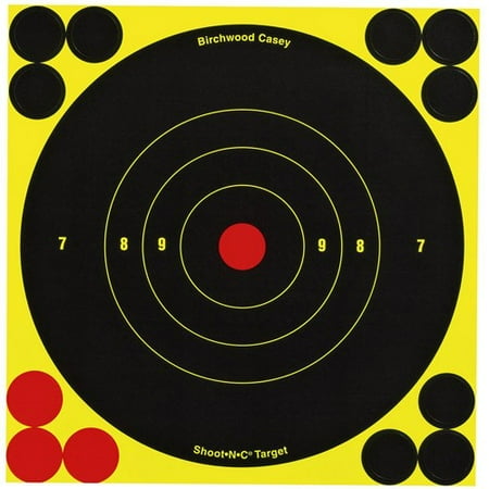 Birchwood Casey Shoot-N-C Targets: Bull's-Eye (Best Steel Pistol Targets)