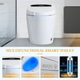 thumbnail image 4 of Smart Toilets,Portable toilet with Heated Bidet Seat,Tankless Toilets with bidet built,Automatic Flip Cover, Bidet toilet with Dryer and Warm Water,White, 4 of 4